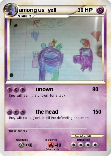 Pokemon among us  yell