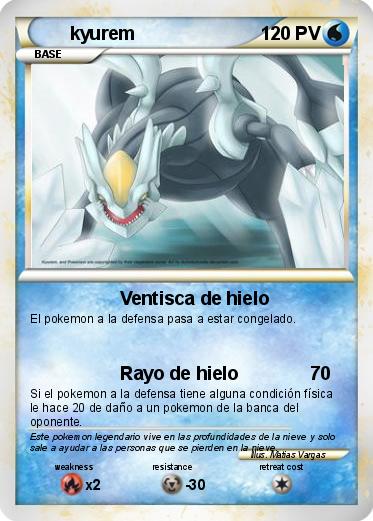 Pokemon kyurem