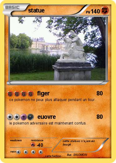 Pokemon statue