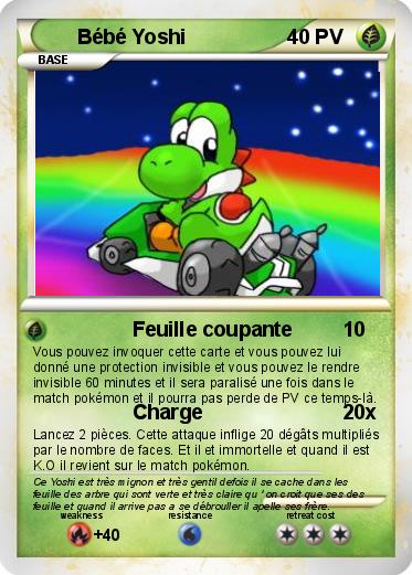 Pokemon Bébé Yoshi