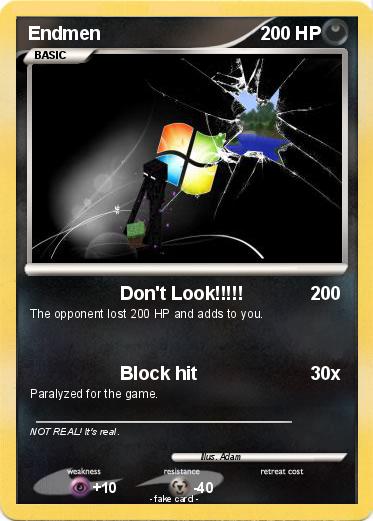 Pokemon Endmen