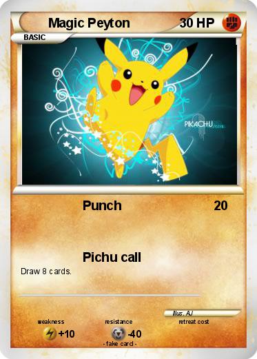 Pokemon Magic Peyton