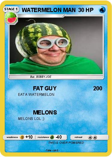 Pokemon WATERMELON MAN