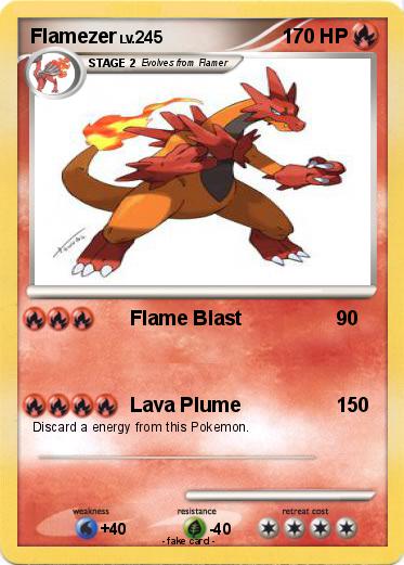 Pokemon Flamezer