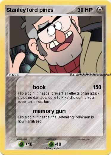 Pokemon Stanley ford pines
