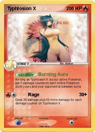 Pokemon Typhlosion X