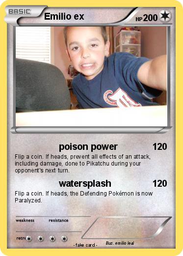 Pokemon Emilio ex