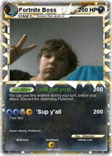 Pokemon Fortnite Boss