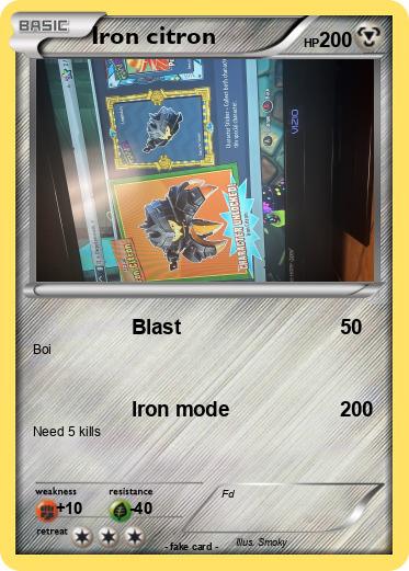 Pokemon Iron citron