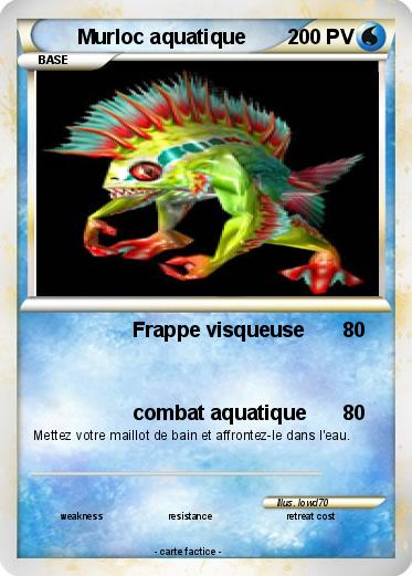 Pokemon Murloc aquatique