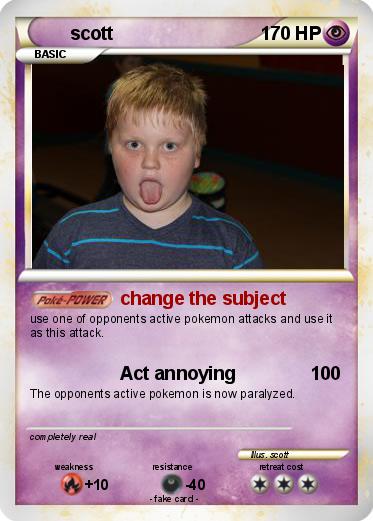 Pokemon scott