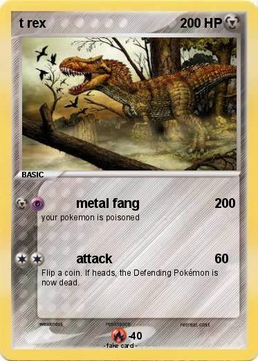 Pokemon t rex