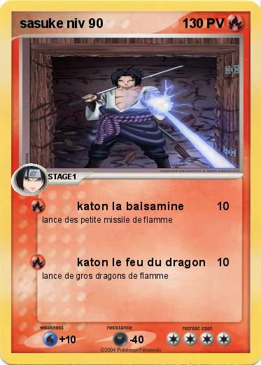 Pokemon sasuke niv 90