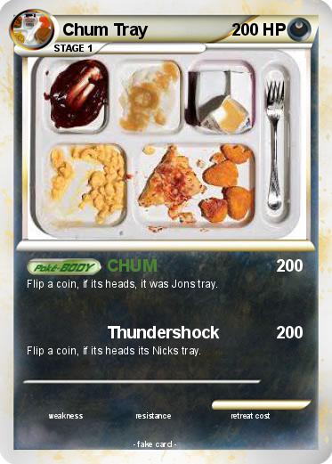 Pokemon Chum Tray