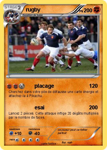 Pokemon rugby