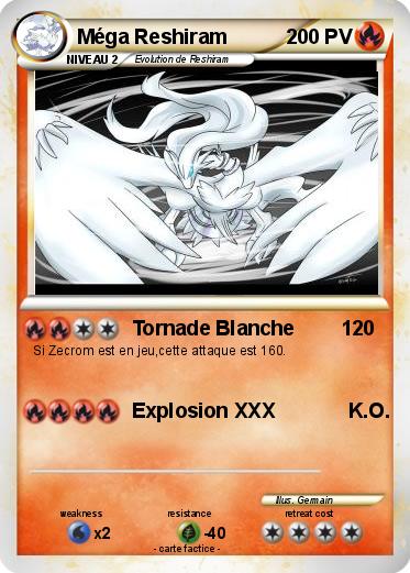 Pokemon Méga Reshiram