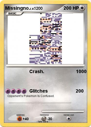 Pokemon Missingno.