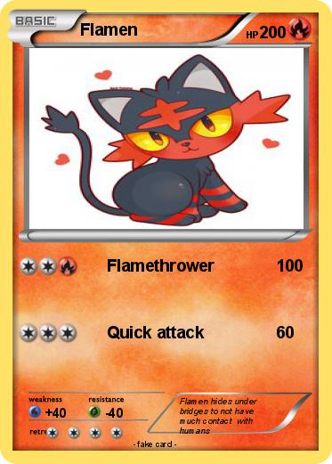Pokemon Flamen