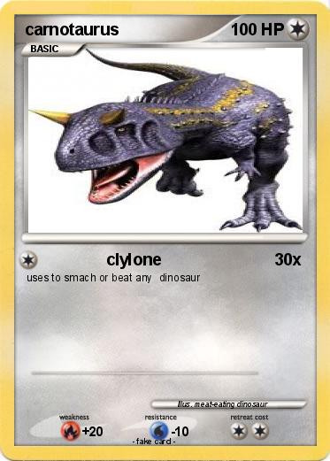 Pokemon carnotaurus
