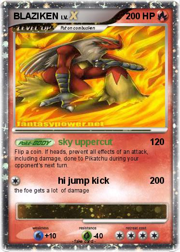 Pokemon BLAZIKEN