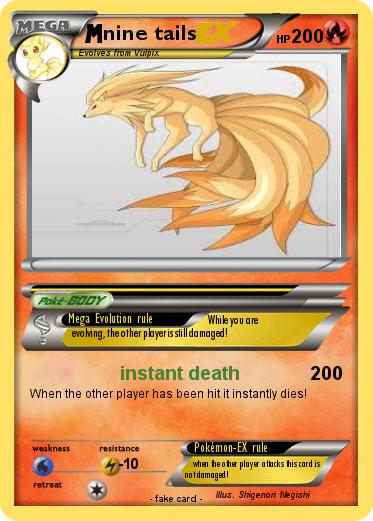 Pokemon nine tails