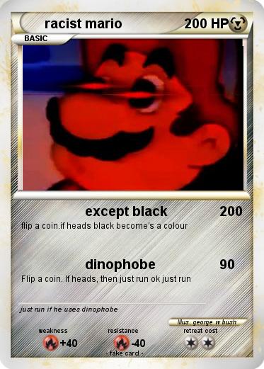 Pokemon racist mario