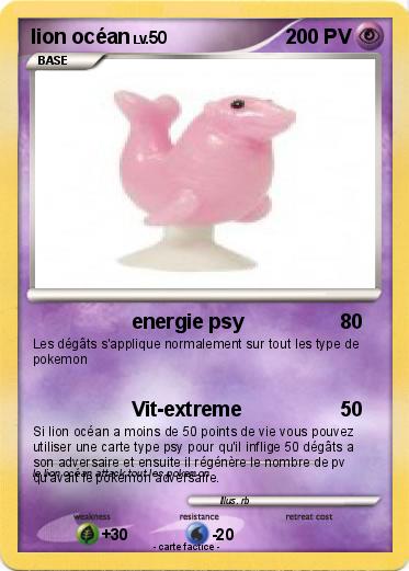 Pokemon lion océan