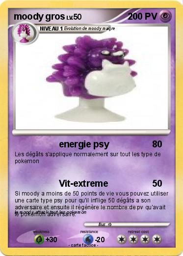 Pokemon moody gros