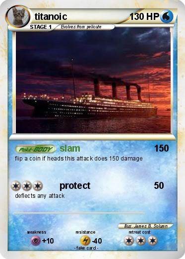 Pokemon titanoic