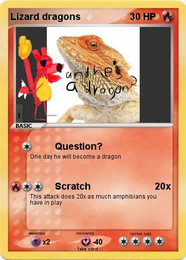 Pokemon Lizard dragons