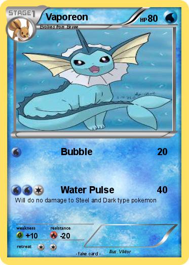 Pokemon Vaporeon