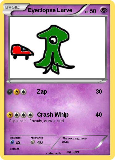 Pokemon Eyeclopse Larve