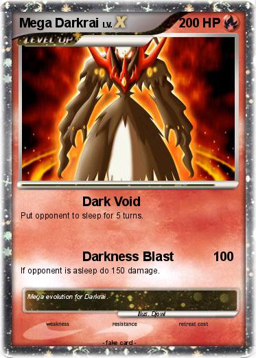 Pokemon Mega Darkrai