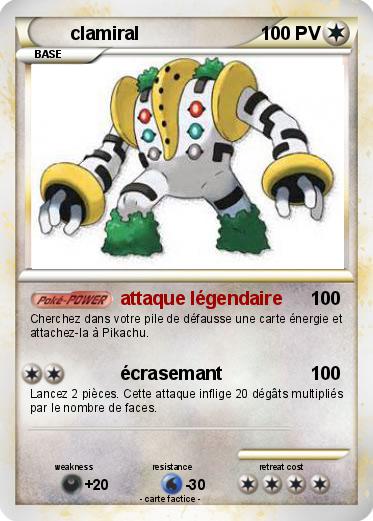 Pokemon clamiral