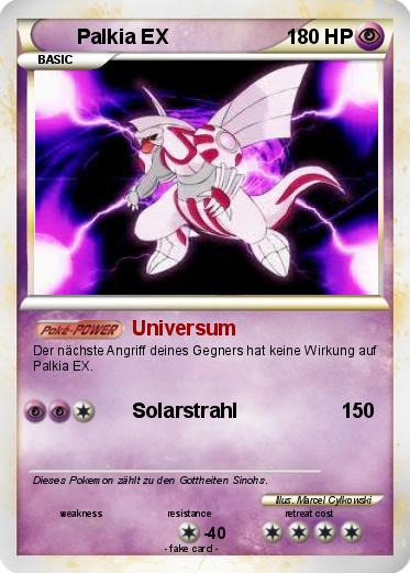 Pokemon Palkia EX