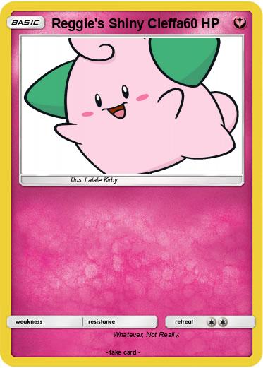 Pokemon Reggie's Shiny Cleffa