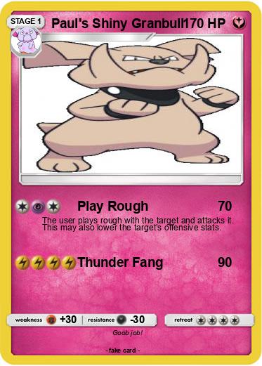 Pokemon Paul's Shiny Granbull