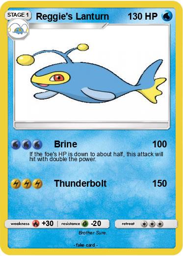 Pokemon Reggie's Lanturn