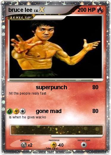 Pokemon bruce lee