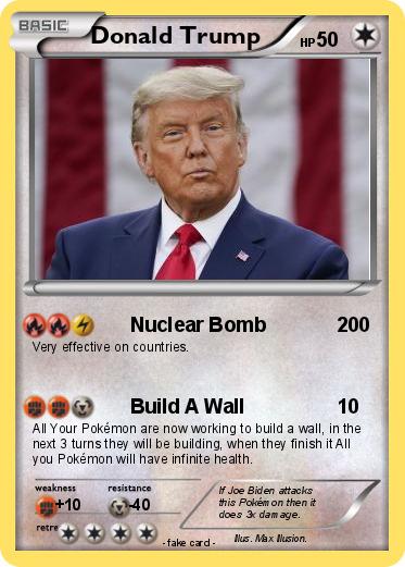 Pokemon Donald Trump