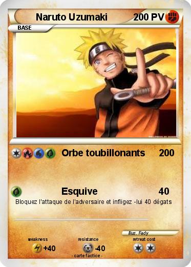 Pokemon Naruto Uzumaki