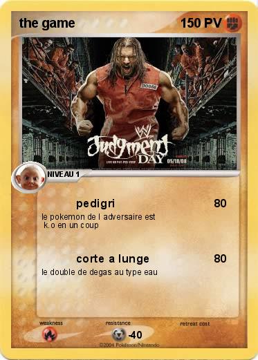 Pokemon the game                      