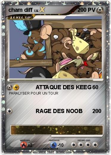 Pokemon cham diff