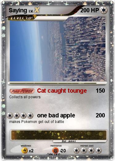 Pokemon Saying