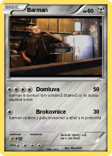 Pokemon Barman