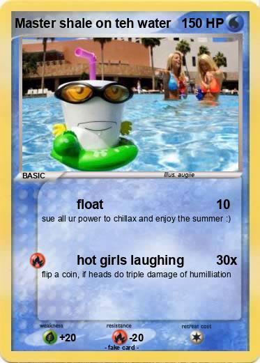 Pokemon Master shale on teh water