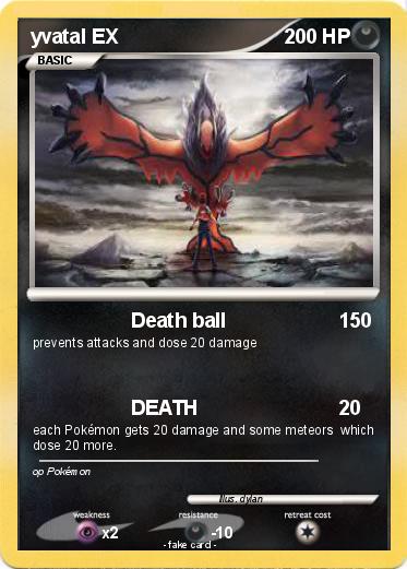 Pokemon yvatal EX
