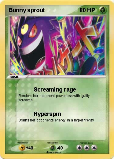 Pokemon Bunny sprout