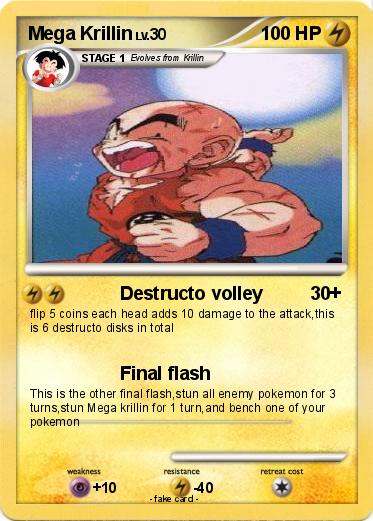 Pokemon Mega Krillin