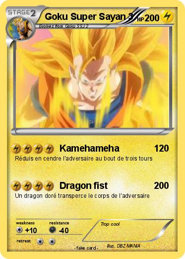 Pokemon Goku Super Sayan 3